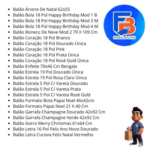 PRODUTOS FB EMBALAGENS